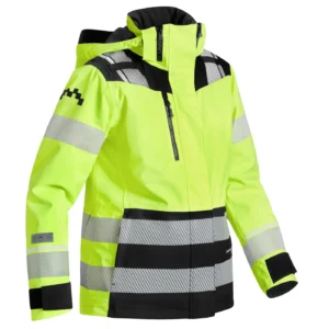 JAKKE 2-IN-1 PROTEC KL.2/3 DAME GUL/SVART