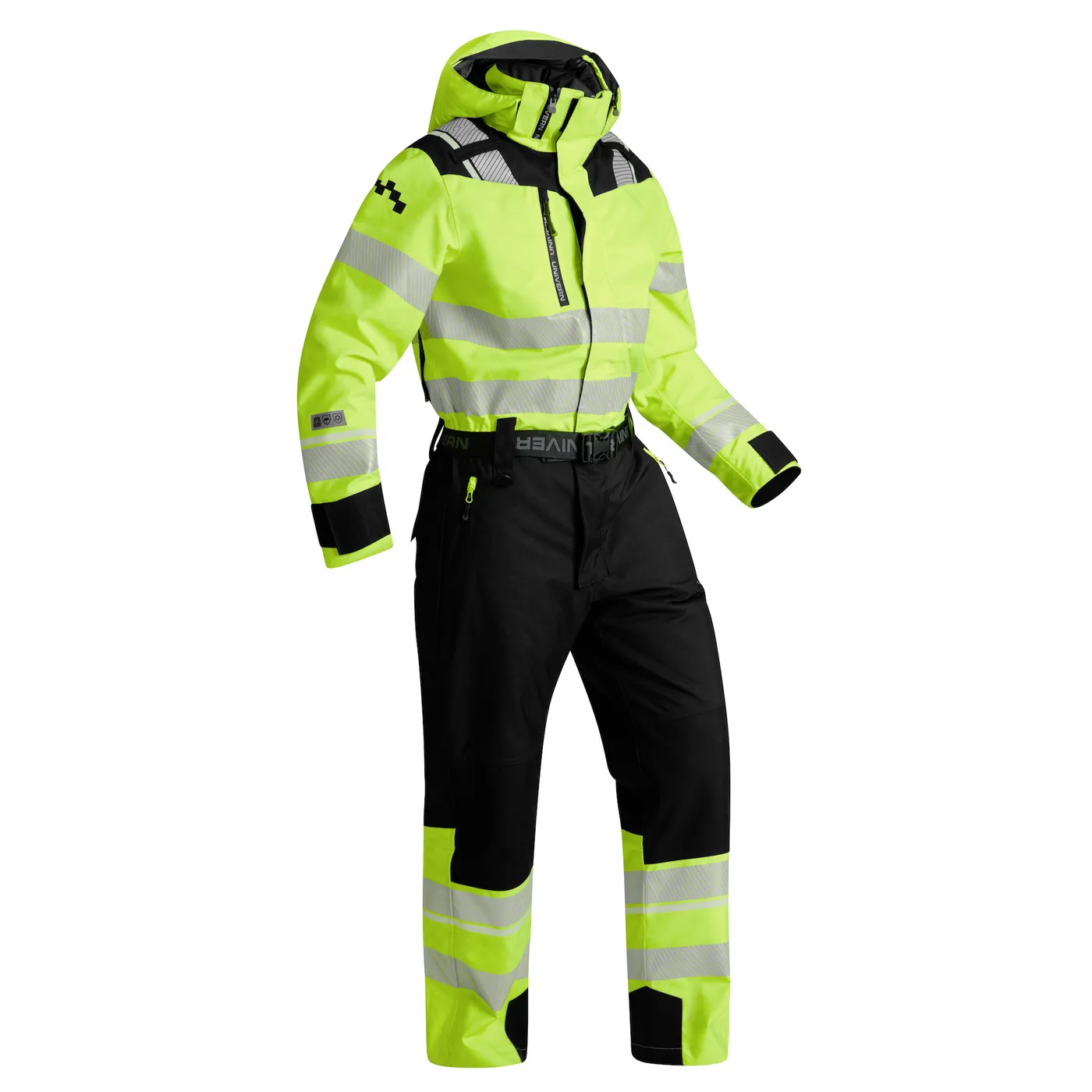 VINTERKJELEDRESS PROTEC KL.3 DAME GUL/SVART