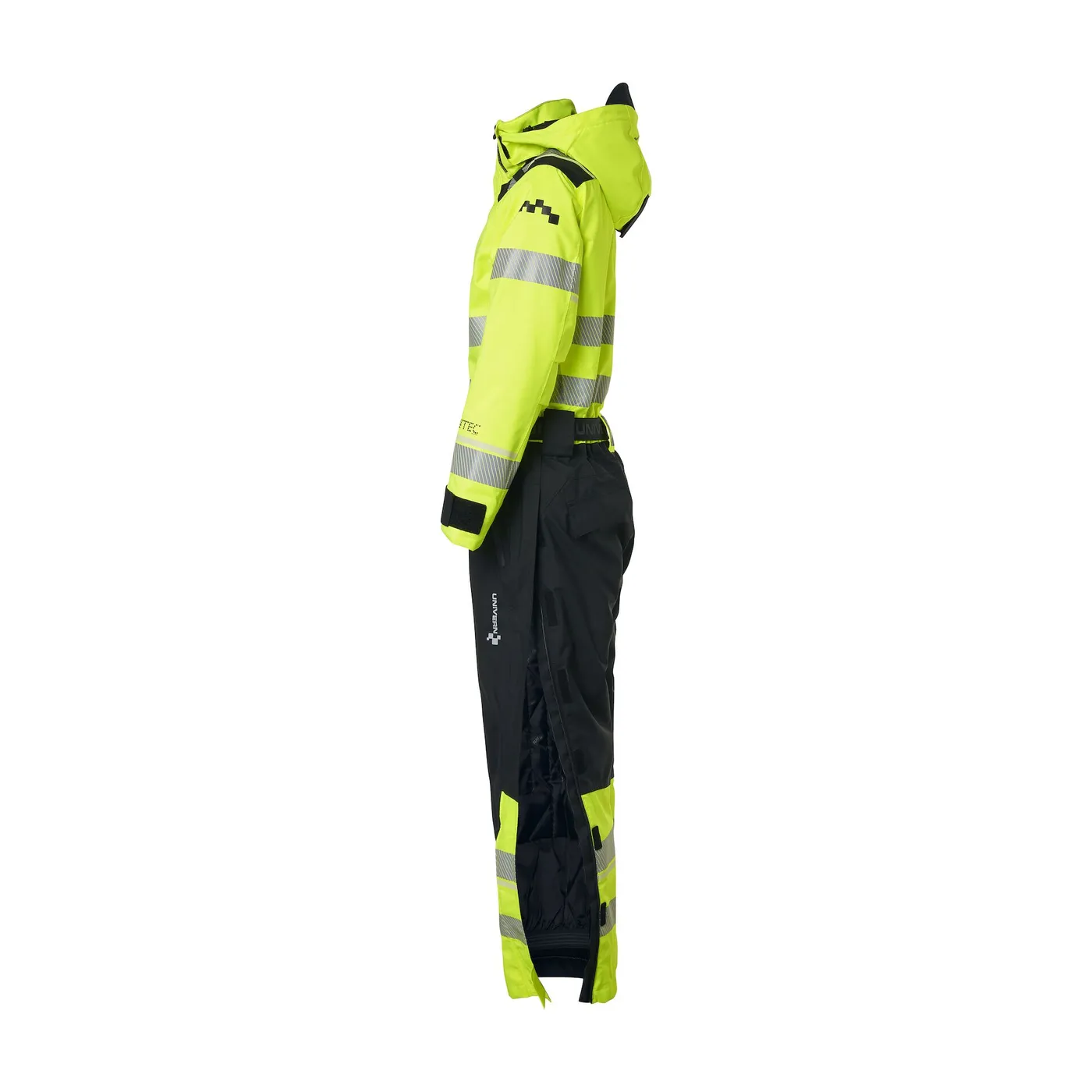 VINTERKJELEDRESS PROTEC KL.3 DAME GUL/SVART - Bilde 4